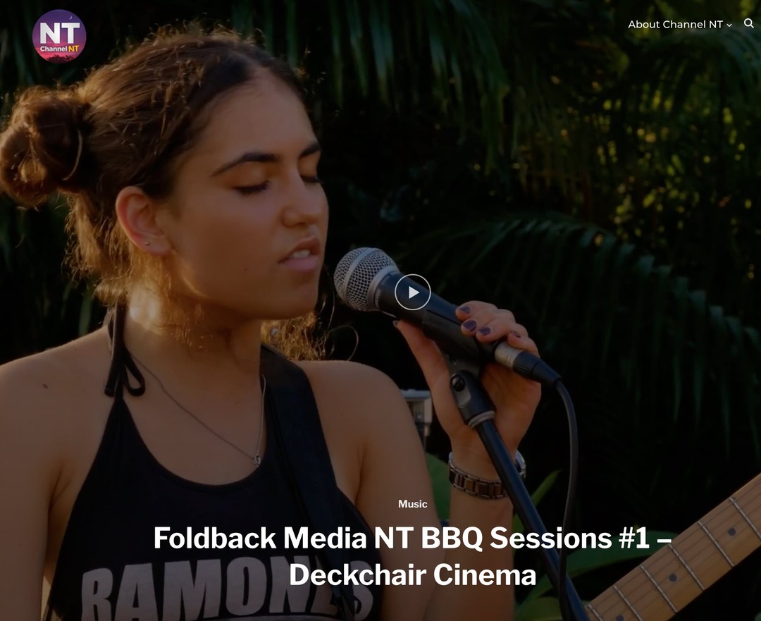 The weekend wasn't long enough??

Don't worry - you can extend the vibes tonight and watch @foldbackmedia's BBQ Sessions Concert here on @Channel NT -  for your fix of locals muso's @davegarnham, Stevie Jean and much more!

MC'd by the Territory's darling @amyhetherington 

Please share the love- and this page 💕 💝 ❤️ 

https://www.channelnt.com.au/project/foldback-media-nt-bbq-sessions-1-deckchair-cinema/